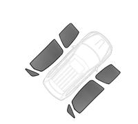Tendina Parasole Magnetica Per Jazz Per Jazz GE, Adatta Per Modelli Dal 2009 Al 2014, Per Parabrezza Anteriore, Finestrino Posteriore Laterale Per Bambini. Tenda Parasole Scorrevole(6PCS Side Window)