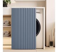 Tendina Sottolavello Cucina Tende Per Mensolei Tende Per Finestre Oscuranti Per Mobile Lavatrice Con Binario Di Scorrimento Senza Foratura Tende Da Cucina,#4-W150cmxH90cm