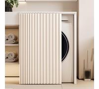 Tendina Sottolavello Cucina Tende Per Mensolei Tende Per Finestre Oscuranti Per Mobile Lavatrice Con Binario Di Scorrimento Senza Foratura Tende Da Cucina,#2-W90cmxH90cm