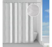 TENDINA TENDA DOCCIA GEDY POLIESTERE BIANCO NEVE TESSUTO IMPERMEABILE 180X200 CM