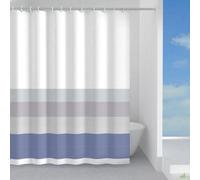 TENDINA TENDA PER DOCCIA GEDY TESSUTO POLIESTERE EFFETTO JEANS 180X200 CM