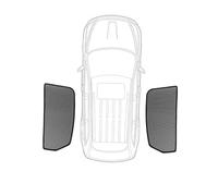 Tendine Parasole Anteriori E Posteriori Compatibile con MG HS EHS SUV 2018-2024, 4 Finestrini Laterali/portellone Posteriore, Magnetiche Personalizzate, 5 Pezzi Parasole per finestrini auto