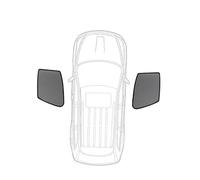 Tendine Parasole Anteriori E Posteriori Compatibile con MG HS EHS SUV 2018-2024, 4 Finestrini Laterali/portellone Posteriore, Magnetiche Personalizzate, 5 Pezzi Parasole per finestrini auto