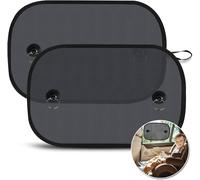 Tendine Parasole Auto Bambini, 2 Pezzi Accessori Finestrini Laterali Parabrezza