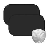 Tendine Parasole Auto Bambini CNMTCCO Tendine Parasole Auto 50 * 30cm Set Di 2 Pezzi Con 8 Ventose Efficace Prevenzione Dei Raggi Uv Del Sole Installazione Facile E Veloce (Nero)