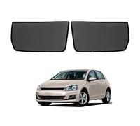 Tendine Parasole Auto Bambini Parasole per Finestrini Laterali per Golf 7 Mk7 2013-2020 Tendine Parasole Protezione UV Tende Magnetiche Nero,Rear-window-2PCS