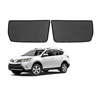 Tendine Parasole Auto Bambini Parasole Per Finestrini Laterali Per RAV4 XA40 2013-2018 Tendine Parasole Protezione UV Tende Magnetiche Nero,Rear-window-2PCS