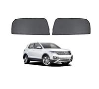 Tendine Parasole Auto Bambini Tenda Parasole Per T-Cross 2018-2023 Protezione UV e Privacy Tende Magnetica Finestrini Laterali Posteriore Accessori,2pcs- Rear door