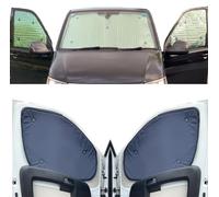 Tendine Parasole Auto Compatibile con VW ID Buzz (2022- Date)(Set Anteriore) Dorso Blu Marino,Reversibile e Termico