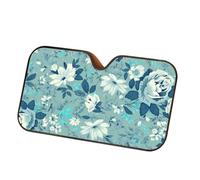 Tendine Parasole Auto Parabrezza automatico con motivo floreale Parasole per immagine personalizzata Blocco raggi UV Protezione per visiera Parasole per auto(Z8)