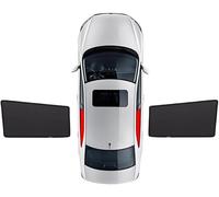 Tendine Parasole Auto per Audi New A4 B9 2017-2023, Auto Tende Sole Posteriore Parabrezza Tenda Finestrini Laterali Parasole Accessori Auto,2pcs-Rear-Doors