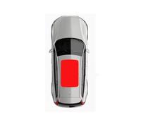 Tendine Parasole Auto Per BYD Per Dolphin 2021-2025 Ricambi Auto Tettuccio Apribile Parasole 1X Isolamento Termico Protezione Solare Accessori Di Raffreddamento(Silver Black)