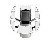 Tendine Parasole Auto Per CR V Per CR-V Per CRV 2007~2011 Finestrini Parasole A Copertura Totale Copri Parabrezza Visiere Accessori(All Sunshades)