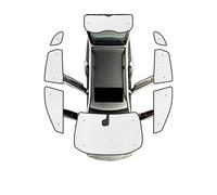 Tendine Parasole Auto Per Kadjar 2015~2022 Copri Alette Parasole Per Auto Protezione Solare Parasole Per Finestrini Accessori Di Protezione(All Sunshades)
