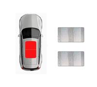 Tendine Parasole Auto Per Leapmotor T03 2020~2025 Ricambi Auto Parasole Per Tettuccio Apribile 1X Isolamento Termico Protezione Solare Accessori Di Raffreddamento(Silver)