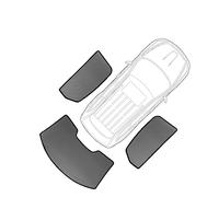 Tendine Parasole Auto Per Mazda Per CX-5 Per CX5 2012-2017 Finestrino Laterale Posteriore Tenda Da Sole Parasole Parabrezza Anteriore Magnetico A Rete Tendina Parasole Auto(3pcs Rear Back)
