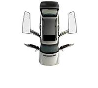 Tendine Parasole Auto Per MG4 EV Per MG Per MULAN EH32 Per MG 4 2022 2023 2024 Copri-alette Parasole Per Auto Copri-alette Parasole Anti-UV Per Auto Accessori Per Auto(Rear Windows)