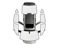 Tendine Parasole Auto Per Nissan Per Altima L34 2019~2024 Copri-alette Parasole Anteriori Per Auto Copri-alette Parasole Anti-UV Per Auto Accessori Per Auto(All Sunshades)