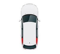 Tendine Parasole Auto Per Nissan Per Terra Per X-Terra 2018-2024 Auto Parasole Parabrezza Anteriore Tenda Posteriore Finestrini Laterali Da Sole(2PCS Triangular)