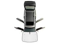 Tendine Parasole Auto Per Odyssey 2016 Per RC1RC2 Accessori Copertura Completa Per Alette Parasole Per Auto Protezione Solare Tendine Parasole Per Finestrini Accessori(Front Windshield)