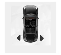 Tendine Parasole Auto Per Tesla Per Model 3 Per Highland 2023-2024 Privacy Finestra Laterale Su Misura Tettuccio Parasole Tendina Parasole(Triangle 2PCS)