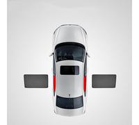 Tendine Parasole Auto per Volvo XC70 Magnetica Tende Oscuranti Vetri Auto Pieghevole Portabile Finestrini Laterali Decorare,2 Rear Window