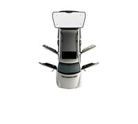 Tendine Parasole Auto Per VW Per Caddy 2K MK3 Per Maxi 2003~2019 Auto Completa Coperture Alette Parasole Protezione Solare Finestra Accessori Copertura(Rear Windshield)