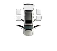 Tendine Parasole Auto Per VW Per Caddy 2K Per Maxi MK3 2003~2019 Auto Completa Coperture Alette Parasole Protezione Solare Finestra Parasole Accessori Copertura(MAXI Rear Windows)