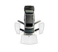 Tendine Parasole Auto Per VW Per POLO Per Vivo MK5 5 Porte Hatchback 2010-2020 Copertura Completa Finestrino Laterale Parabrezza Accessori Tendine Parasole Auto Finestrini(3PCs Front sunshades)