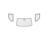 Tendine Parasole Auto Per VW Per Transporter Per Caravelle Per Multivan Per Doubleback Per T5 Per SWB 2003-2015 Accessori Per Alette Per Finestrini(Front Windows)
