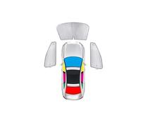 Tendine Parasole Auto Per Xpeng G9 2022-2026 Accessori Per Visiere Parasole Per Auto Visiera Parasole Tendine Copri Parabrezza Isolamento Termico Attrezzi Per Auto(Front sunshades)