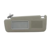 Tendine Parasole Auto Visiera parasole lato conducente passeggero lampada a LED per Toyota per Land per Cruiser J12 2002-2009 per Prado LC120 2003-2009 Coprisole(Beige Right)