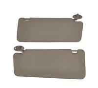 Tendine Parasole Auto Visiera parasole lato passeggero destro guida sinistro per Toyota per Hilux per Vigo 2005-2014 74320-0k030(Beige 1 Pair)
