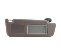 Tendine Parasole Auto Visiera parasole specchio per trucco per Toyota per Prado 2002-2009 Beige grigio - Set sinistro destro completo 74320-60850-B1(Beige Right Side)