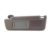 Tendine Parasole Auto Visiera parasole specchio per trucco per Toyota per Prado 2002-2009 Beige grigio - Set sinistro destro completo 74320-60850-B1(Beige Left Side)
