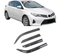 Tendine parasole Deflettori d'aria antipioggia 4 pezzi per Toyota Auris E180 2013-2019, protezioni per finestrini, accessori esterni Posteriore