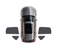Tendine Parasole per finestrini Anteriori e Posteriori per Hyundai Santa Fe CM 2005-2012 (4 Pezzi, Senza Tendine Anteriori)