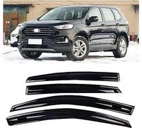 Tendine parasole per finestrini auto 4 deflettori antivento per auto per Ford per Edge 2020, finestrini laterali in vetro e visiera parasole, accessori per protezione antipioggia