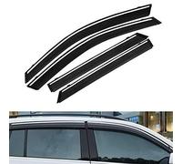 Tendine parasole per finestrini auto Deflettori per finestrini laterali in plastica ABS Per Ford Per Mondeo 2016-2018, 4 pezzi