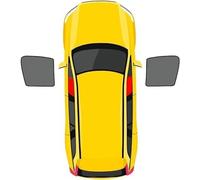 Tendine parasole per finestrini auto Per BMW Serie 7 G12 2016-2024, tendina parasole per lunotto posteriore, protezione UV, accessorio in rete traspirante per la privacy(2pcs-front-doors)