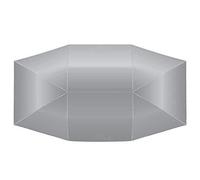 Tendine parasole per finestrini auto Telo copriauto, 4,2x2,1 m, argento, protezione UV e impermeabile Portaombrelli non incluso