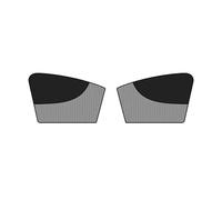 Tendine parasole per finestrini auto Tendine Parasole Laterali Per Auto Per Toyota Per Auris 2012-2015 2 Pezzi Parasole Anteriore Magnetico Pieghevole Protezione UV E Zanzariera