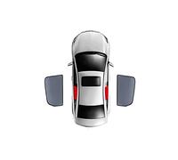 Tendine Parasole Per SEAT Per Ateca 2016-2022 Magnetico Auto Parasole Scudo Parabrezza Anteriore Maglia Telaio Tenda Posteriore Finestra Laterale Parasole Visiera Tendine Auto ( Misurare : 2PCS Rear )