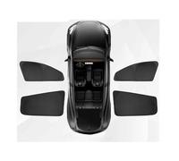 Tendine Parasole Per Tesla Per Model 3 Per Highland 23-24 Parasole Privacy Finestrini Laterali Su Misura Parasole Tettuccio Apribile Tenda Oscurante Campeggio Riposo Tendina Parasole(Side 4PCS)