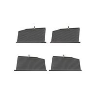 Tendine Parasole Per Tesla Per Model 3/S/X/Y Tendina Parasole Retrattile Tendina Parasole Per Finestrini Laterali Antiriflesso E Raggi UV(X 4PCS)