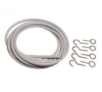 Tendine Rete Espandente Filo 152cm 5 FT Con 4 Ganci & 4 Occhi CP