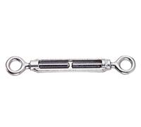 TENDITORE 5 PZ. DUE OCCHIOLI IN ACCIAIO ZINCATO PER FUNE DA MM.12 - 1/2 ROBUR