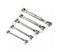 Tenditore a mascella con corpo chiuso for rigging in acciaio inossidabile 304 da 5 pezzi per Corda(M6)