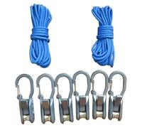 Tenditore a rullo per corda con fibbia di bloccaggio, tendicinghia a camma e strumento di serraggio in paracord per campeggio, canottaggio, teloni e uso esterno