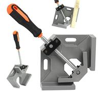 Tenditore angolare 90 gradi in legno per lavorazione del legno, saldatura, morsetto angolare con ganasce regolabile M36221
